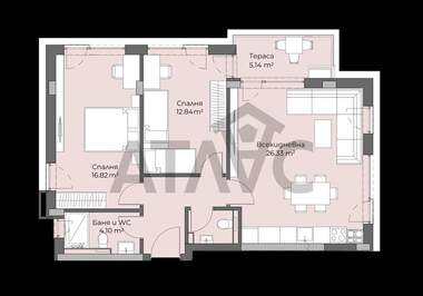 Satış - Apartman olarak Hristo Smirnenski,  Plovdiv