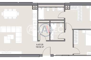 Vânzare - Apartament în Oboriștie,  Sofia