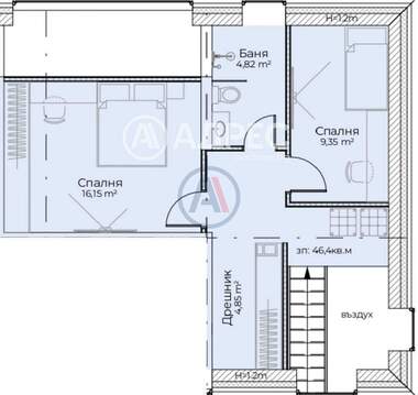 Vânzare - Apartament în Simeonovo,  Sofia