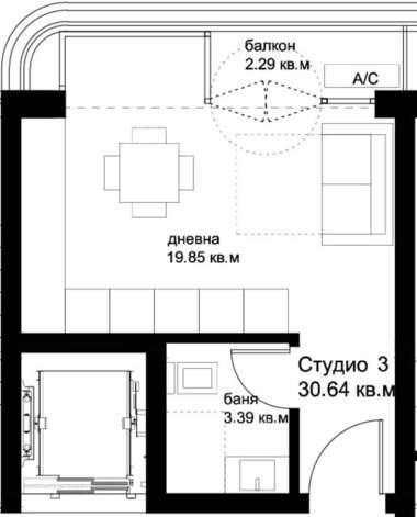 Продажа - Квартира в Трошево,  Варна