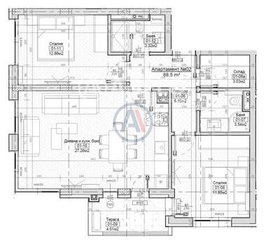 Satış - Apartman olarak Levski,  Sofia