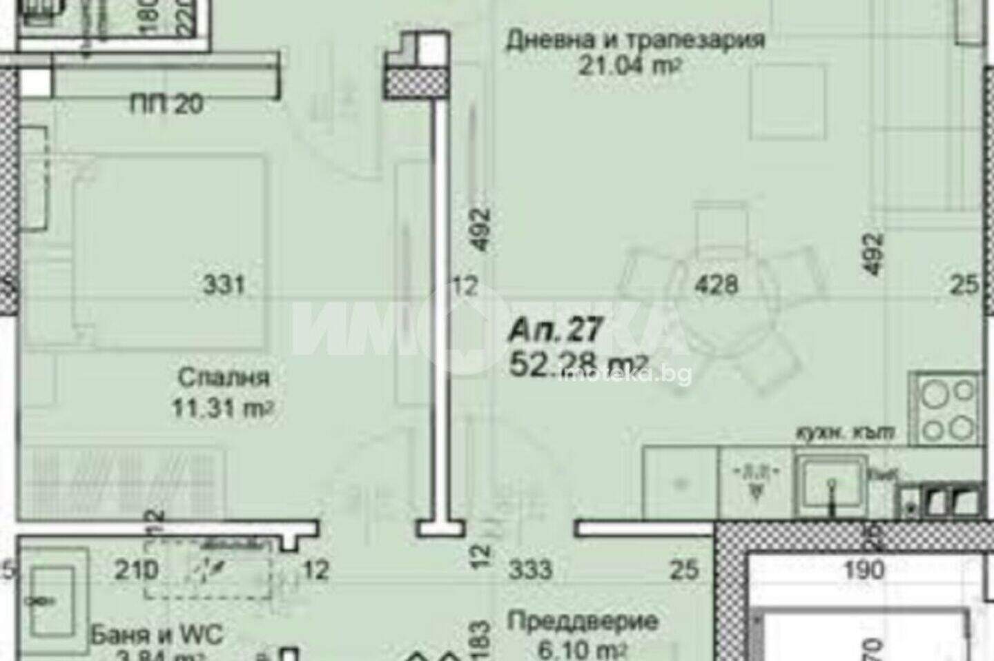 Двустаен Апартамент в Беломорски, Пловдив – снимка 8