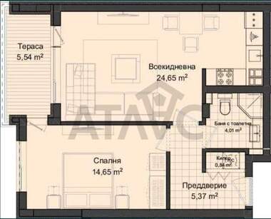 Verkauf - Wohnung in Gagarin,  Plowdiw