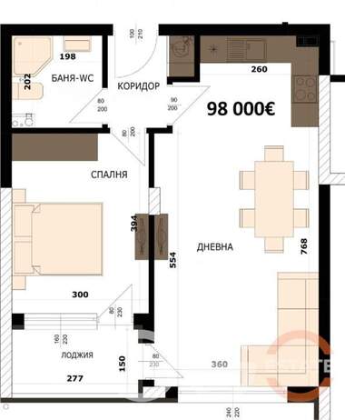 Verkauf - Wohnung in Kaysiewa gradina,  Warna