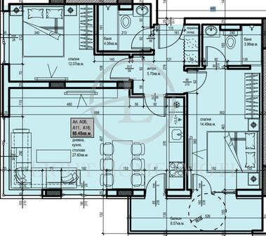 Satış - Apartman olarak Hristo Smirnenski,  Plovdiv