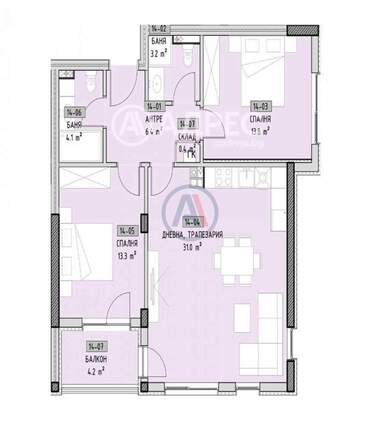 Vânzare - Apartament în Malinova Dolina,  Sofia