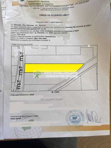 Vânzare - Teren de construcții în Promișlena zona-Iztok,  Haskovo