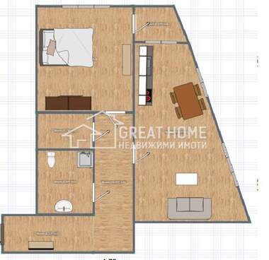 Verkauf - Wohnung in Kooperatiwen  pazar,  Targowishte