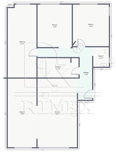 For rent - Office in Center,  Plovdiv