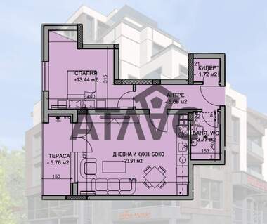 Verkauf - Wohnung in Hristo Smirnenski,  Plowdiw
