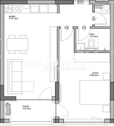 Verkauf - Wohnung in Asparuhowo,  Warna