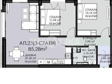 Verkauf - Wohnung in Owtscha Kupel,  Sovia