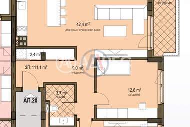 Satış - Apartman olarak Ovça Kupel 2,  Sofia