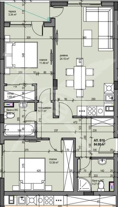 Satış - Apartman olarak Ovça Kupel 2,  Sofia