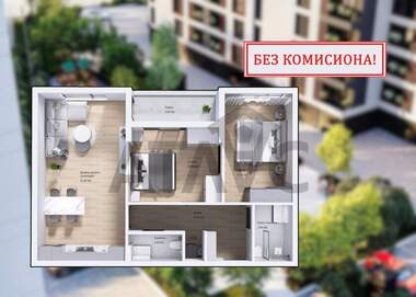 Satış - Apartman olarak Kamenica 2,  Plovdiv