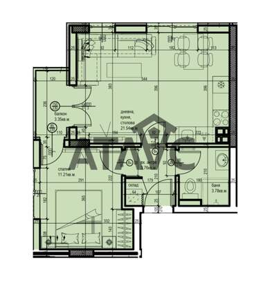 Verkauf - Wohnung in Hristo Smirnenski,  Plowdiw