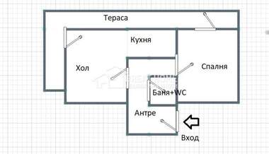 Πώληση - Διαμέρισμα σε Промишлена зона,  Търговище