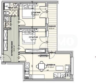 Vânzare - Apartament în Vladislavovo,  Varna