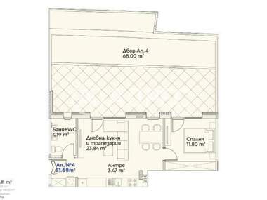 Vânzare - Apartament în Manastirski livadi-Iztok,  Sofia