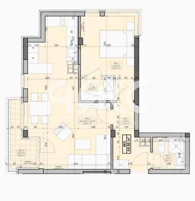 For sale - Apartment in Liulin-5,  Sofia