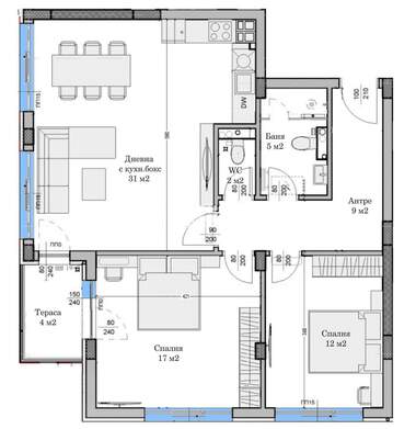 Vânzare - Apartament în Ostromila,  Plovdiv