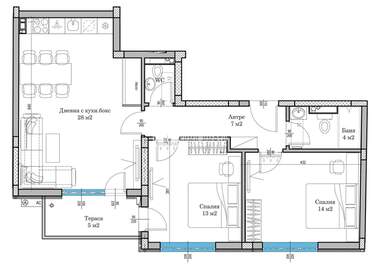Vânzare - Apartament în Center,  Plovdiv