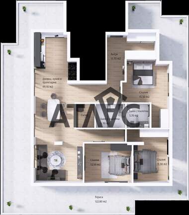 Vânzare - Apartament în Kamenița 2,  Plovdiv