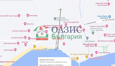 Продажба - Парцел за строителство в Свети Влас,  Бургас