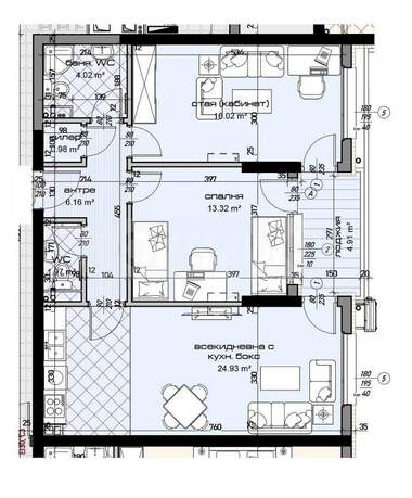 Satış - Apartman olarak Mladost 1,  Varna