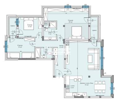 Satış - Apartman olarak Ostromila,  Plovdiv