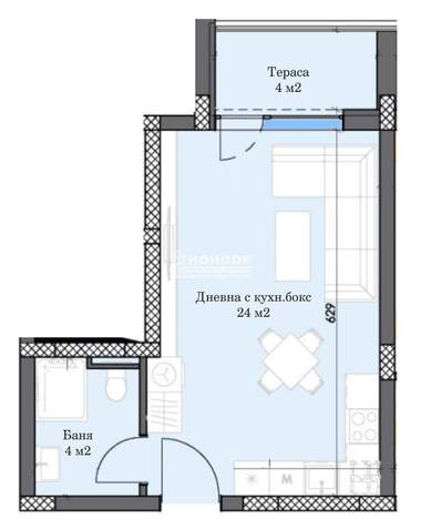 Продажа - Квартира в Тракия,  Пловдив