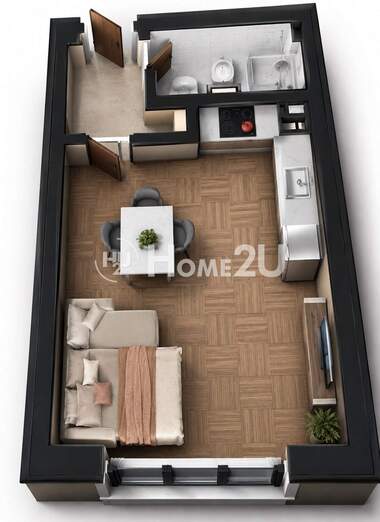 For sale - Apartment in Iuzhen,  Plovdiv