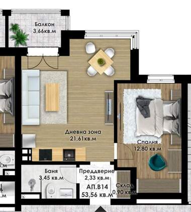 Verkauf - Wohnung in Komatewsko schose,  Plowdiw