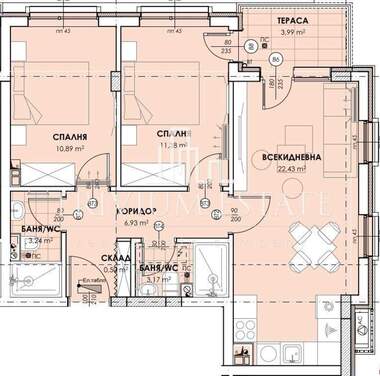 Verkauf - Wohnung in Ostromila,  Plowdiw