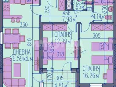 Продажа - Квартира в Център,  Пловдив