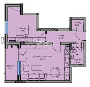 For sale - Apartment in Hristo Smirnenski,  Plovdiv