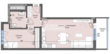 For sale - Apartment in Trakia,  Plovdiv