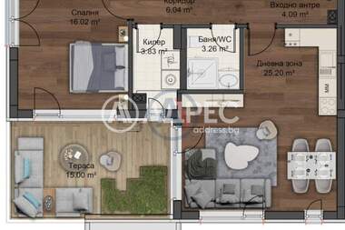 Vânzare - Apartament în Ostromila,  Plovdiv