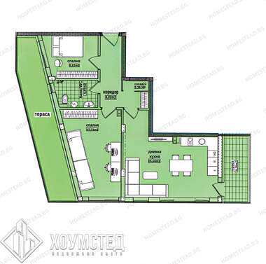 Verkauf - Wohnung in Meden Rudnik,  Burgas