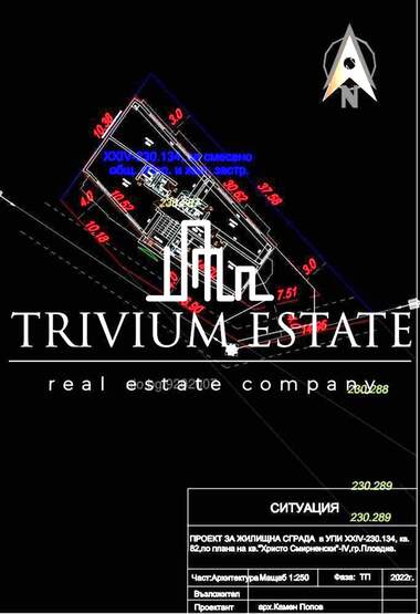 Продажба - Парцел за строителство в Христо Смирненски,  Пловдив