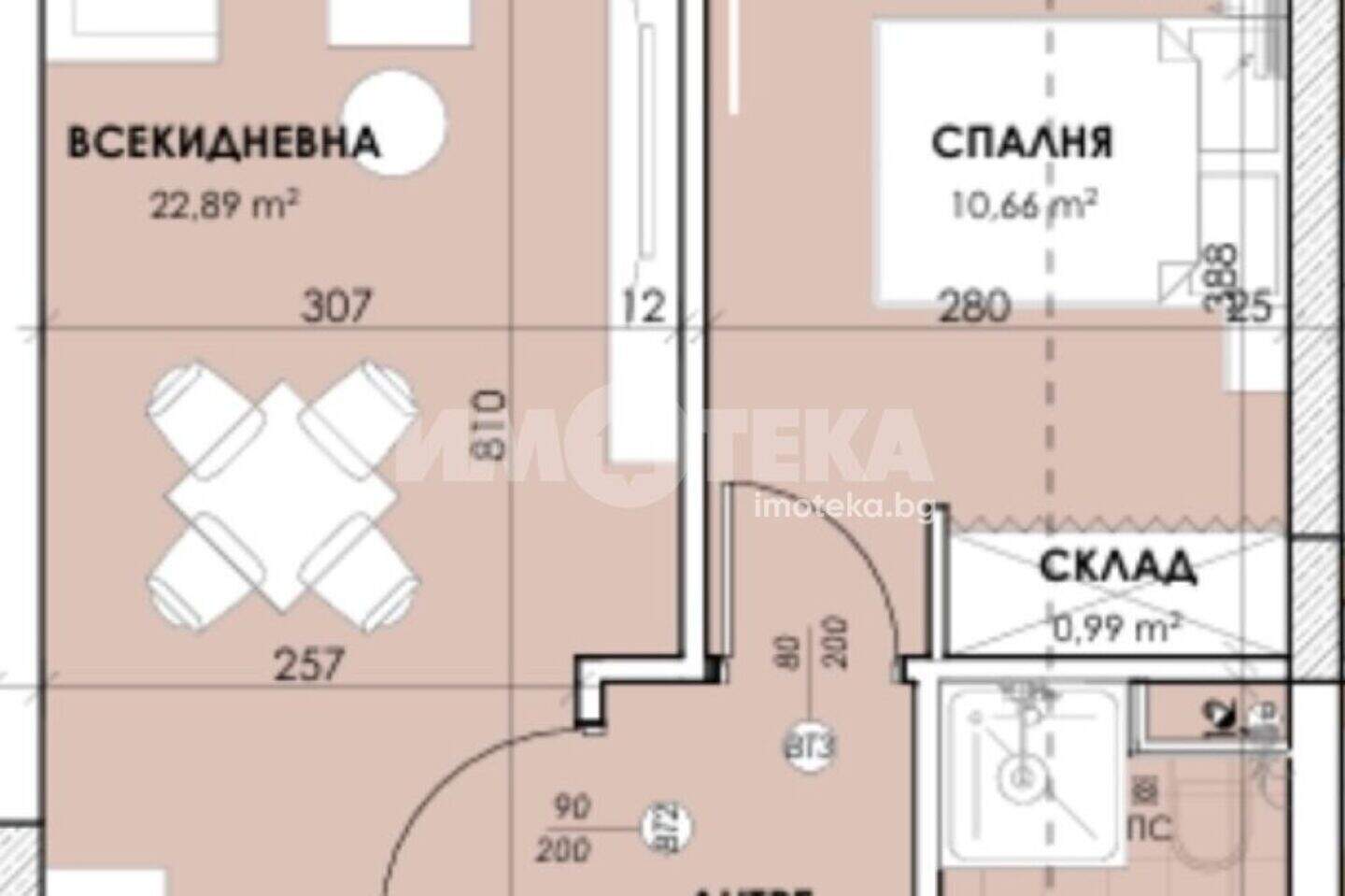 Δίδωμο Διαμέρισμα σε Μπελομορσκι, Πλοβδιβ – φωτογραφία 2