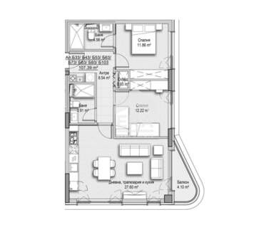 Satış - Apartman olarak Vitoşa,  Sofia