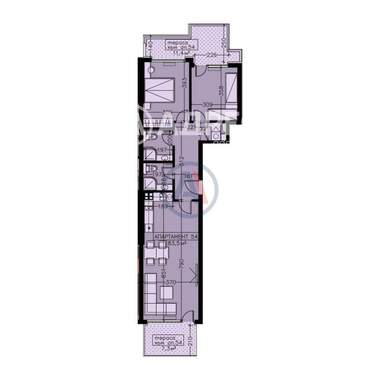 For sale - Apartment in Manastirski livadi-Iztok,  Sofia