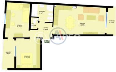 Vânzare - Apartament în Troșevo,  Varna