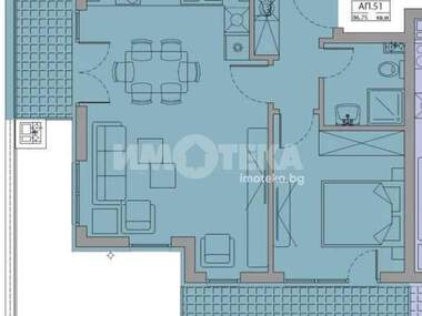 Satış - Apartman olarak Malinova Dolina,  Sofia