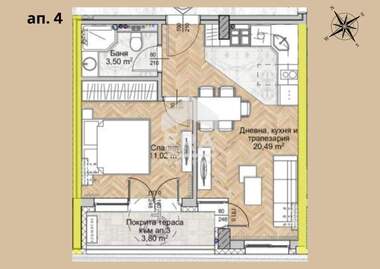 For sale - Apartment in Liulin-8,  Sofia
