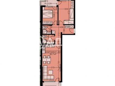 Satış - Apartman olarak Manastirski livadi-Iztok,  Sofia