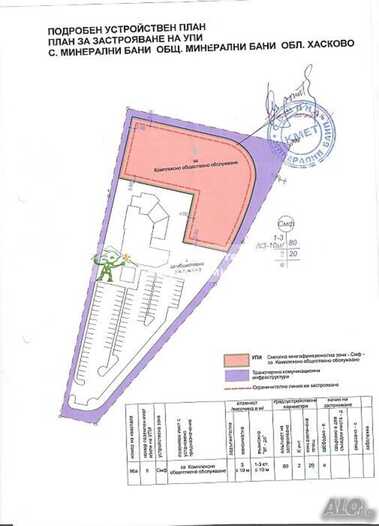 Vânzare - Teren de construcții în Mineralni Bani,  Haskovo