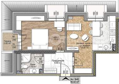 Vânzare - Apartament în Ovcea Kupel,  Sofia