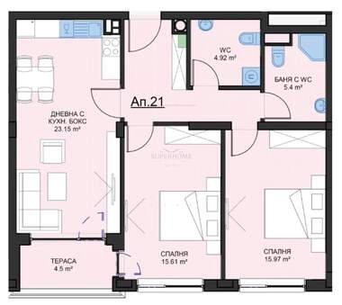 Verkauf - Wohnung in Malinowa Dolina,  Sovia